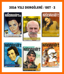 KG Dergiler - Kafasına Göre 2016 Yılı Dergileri / Set - 2