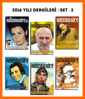 Kafasına Göre 2016 Yılı Dergileri / Set - 2