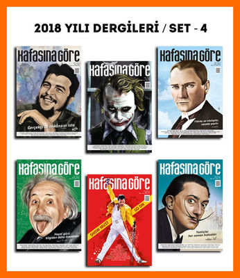 Kafasına Göre 2018 Yılı Dergileri / Set - 4